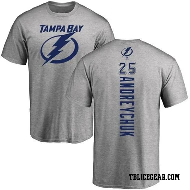 Ash Youth Dave Andreychuk Tampa Bay Lightning Backer T-Shirt -