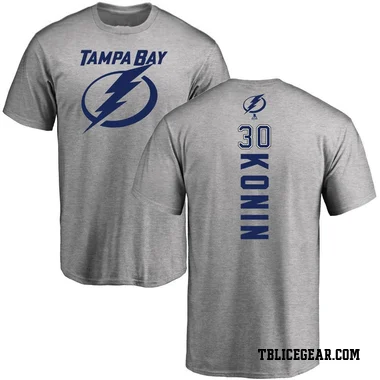 Ash Youth Kyle Konin Tampa Bay Lightning Backer T-Shirt -