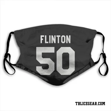 Black Tampa Bay Lightning Cooper Flinton   Face Mask