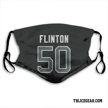 Black Tampa Bay Lightning Cooper Flinton   Gray Face Mask