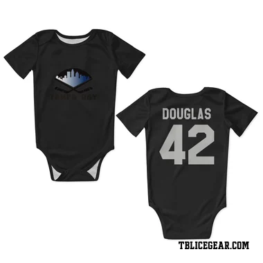 Black Tampa Bay Lightning Curtis Douglas   Newborn & Infant Bodysuit