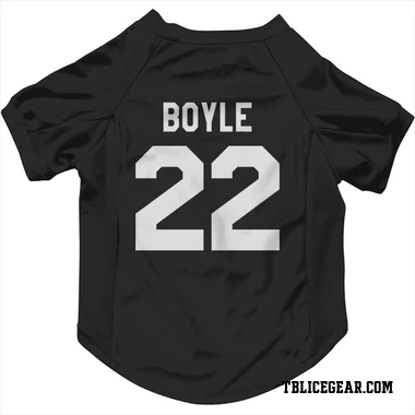 Black Tampa Bay Lightning Dan Boyle   Dog & Cat Pet Jersey