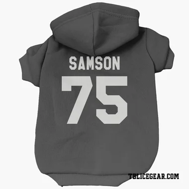 Black Tampa Bay Lightning Ethan Samson   Dog & Cat Pet Hoodie