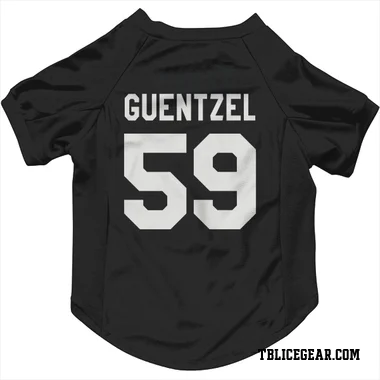 Black Tampa Bay Lightning Jake Guentzel   Dog & Cat Pet Jersey