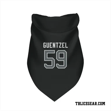 Black Tampa Bay Lightning Jake Guentzel   Gray Dog & Cat Pet Bandana