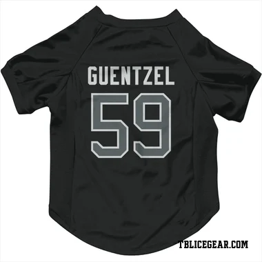 Black Tampa Bay Lightning Jake Guentzel   Gray Dog & Cat Pet Jersey
