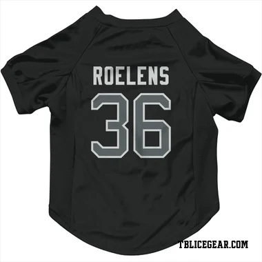 Black Tampa Bay Lightning Milo Roelens   Gray Dog & Cat Pet Jersey