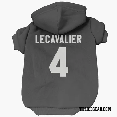 Black Tampa Bay Lightning Vincent Lecavalier   Dog & Cat Pet Hoodie