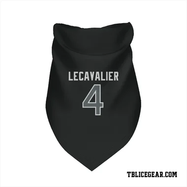 Black Tampa Bay Lightning Vincent Lecavalier   Gray Dog & Cat Pet Bandana