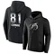 Black Youth Erik Cernak Tampa Bay Lightning Branded Midnight Mascot Logo Pullover Hoodie