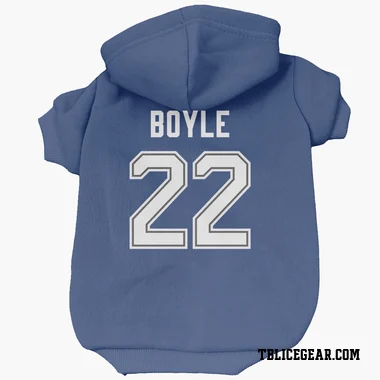 Blue Tampa Bay Lightning Dan Boyle   Dog & Cat Pet Hoodie