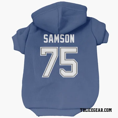 Blue Tampa Bay Lightning Ethan Samson   Dog & Cat Pet Hoodie
