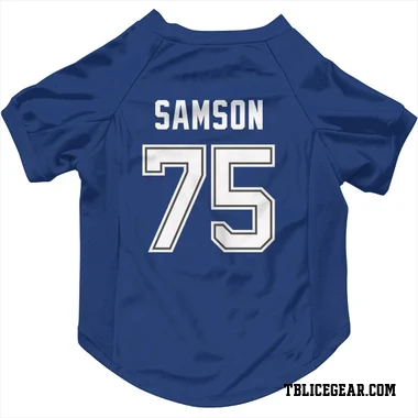 Blue Tampa Bay Lightning Ethan Samson   Dog & Cat Pet Jersey