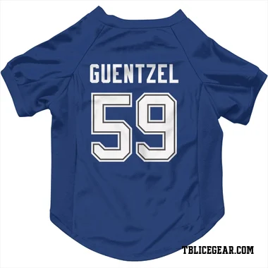 Blue Tampa Bay Lightning Jake Guentzel   Dog & Cat Pet Jersey
