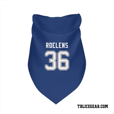 Blue Tampa Bay Lightning Milo Roelens   Dog & Cat Pet Bandana