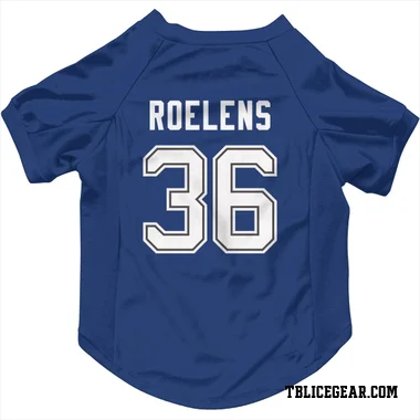 Blue Tampa Bay Lightning Milo Roelens   Dog & Cat Pet Jersey