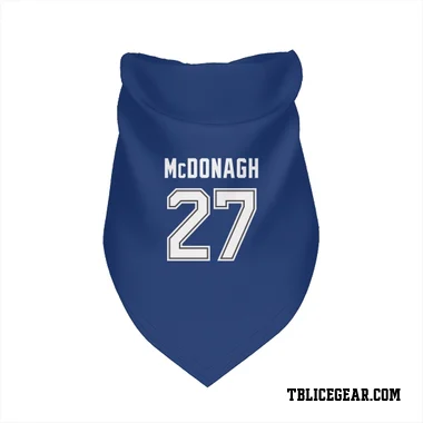 Blue Tampa Bay Lightning Ryan McDonagh   Dog & Cat Pet Bandana
