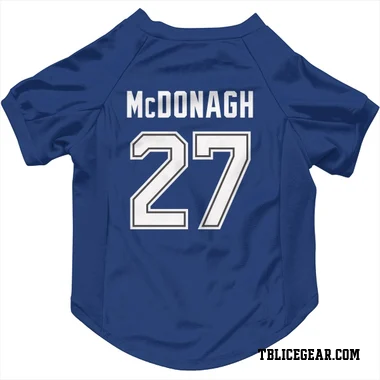Blue Tampa Bay Lightning Ryan McDonagh   Dog & Cat Pet Jersey