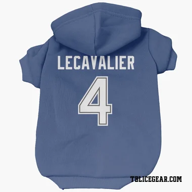 Blue Tampa Bay Lightning Vincent Lecavalier   Dog & Cat Pet Hoodie