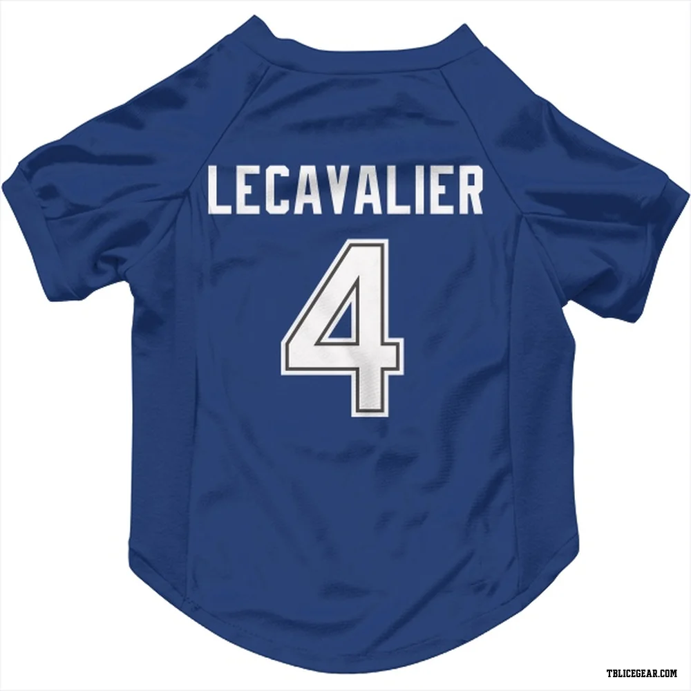 Blue Tampa Bay Lightning Vincent Lecavalier   Dog & Cat Pet Jersey