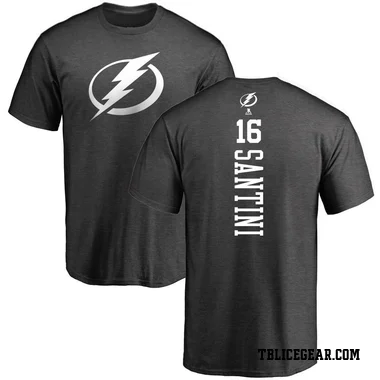Charcoal Youth Steven Santini Tampa Bay Lightning One Color Backer T-Shirt -