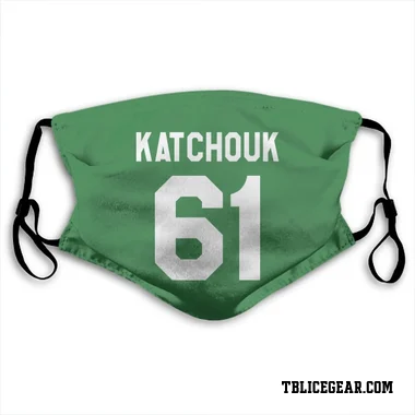 Green Tampa Bay Lightning Boris Katchouk   Face Mask