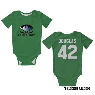 Green Tampa Bay Lightning Curtis Douglas   Newborn & Infant Bodysuit