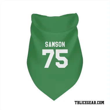 Green Tampa Bay Lightning Ethan Samson   Dog & Cat Pet Bandana