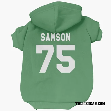 Green Tampa Bay Lightning Ethan Samson   Dog & Cat Pet Hoodie