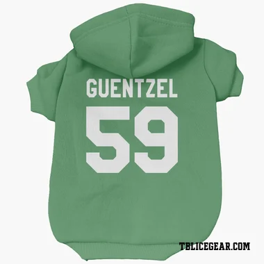 Green Tampa Bay Lightning Jake Guentzel   Dog & Cat Pet Hoodie