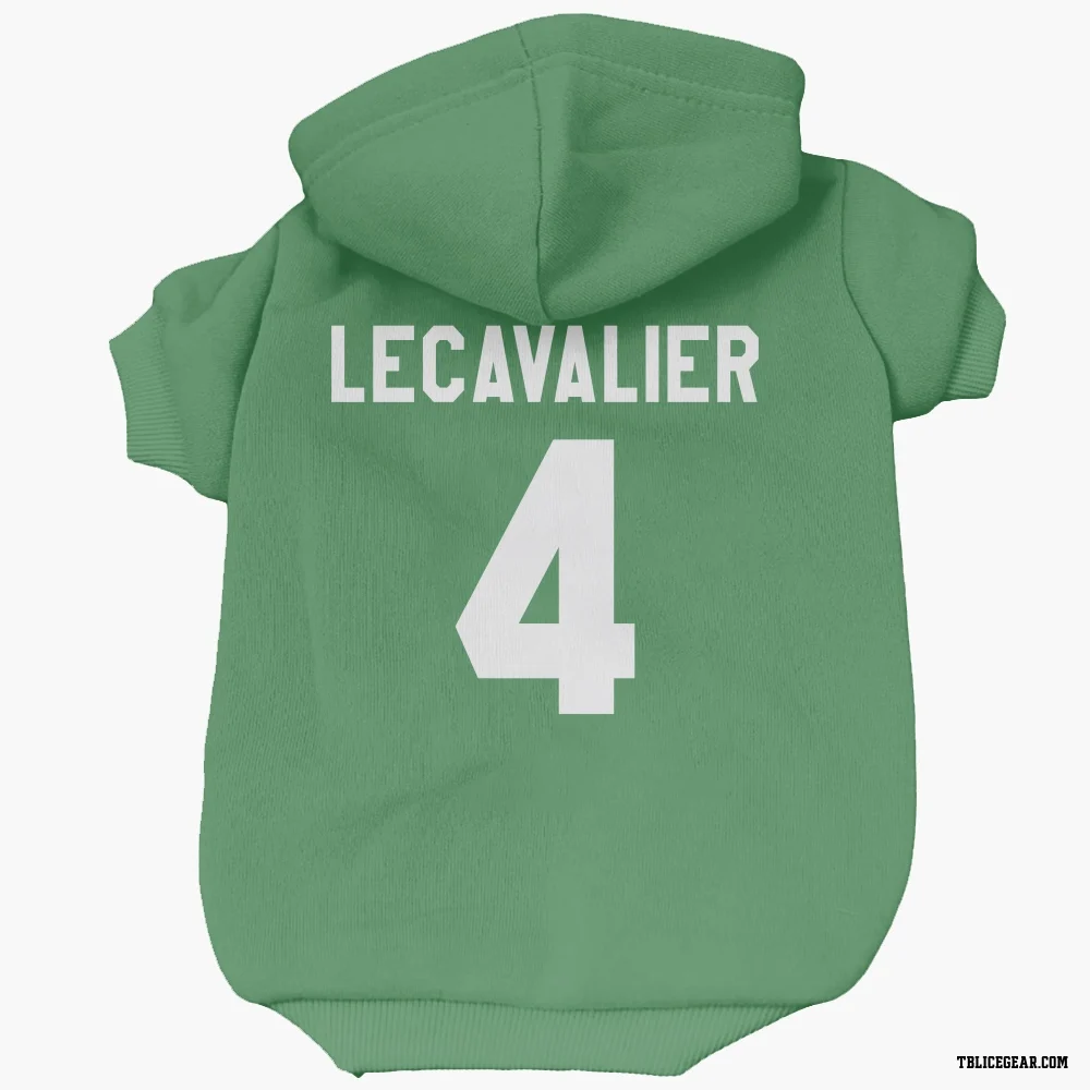 Green Tampa Bay Lightning Vincent Lecavalier   Dog & Cat Pet Hoodie