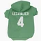 Green Tampa Bay Lightning Vincent Lecavalier   Dog & Cat Pet Hoodie