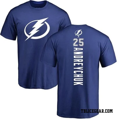 Royal Men's Dave Andreychuk Tampa Bay Lightning Backer T-Shirt -