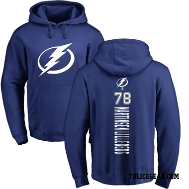Royal Youth Emil Lilleberg Tampa Bay Lightning Branded Backer Pullover Hoodie
