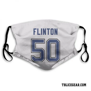 White Tampa Bay Lightning Cooper Flinton   Face Mask