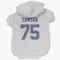 White Tampa Bay Lightning Ethan Samson   Dog & Cat Pet Hoodie