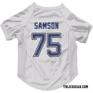 White Tampa Bay Lightning Ethan Samson   Dog & Cat Pet Jersey