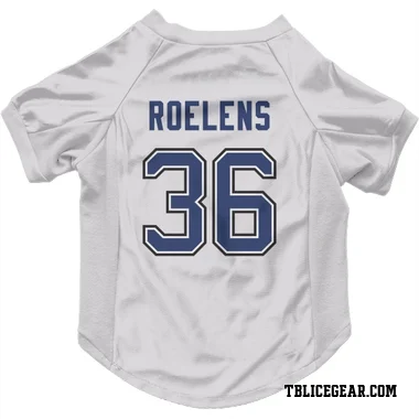 White Tampa Bay Lightning Milo Roelens   Dog & Cat Pet Jersey