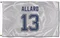 White Tampa Bay Lightning Tristan Allard   Flag (3 X 5)