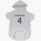 White Tampa Bay Lightning Vincent Lecavalier   Dog & Cat Pet Hoodie